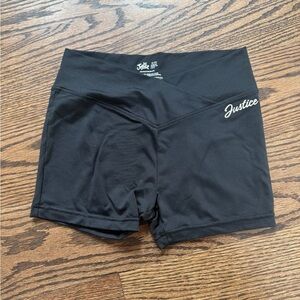 Size 10 girls gymnastics shorts